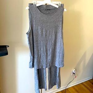 ZARA tank + pants matching knit set